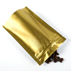 Single Side Matte Color Metallic Mylar Stand Strong® Coffee Valve Bags