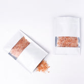 Matte Winter White Frosted Window Aluminum Flat QuickQlick® Bags