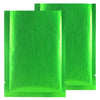 Glamorous Green Shimmery Textured Metallized Foil Open Top Bags - Glamorous Green
