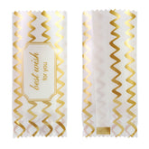 Glossy Fantasy White Plastic Open Fill Pillow Bag