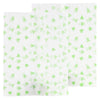 Mint Chip Green Printed Diamond Design Rice Paper Open Top Bags - Mint Chip Green