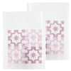 Crafty Purple Geometric Design Non-Woven Open Top Bags - Crafty Purple