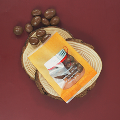 Honey Brown with Clear Window Jar Design Open Top Bags
