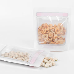 Glossy Preserved Pink Storage Container Shaped Stand Strong® Bags