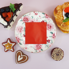 Matte Cardinal Red Aluminum Foil Open Fill Bags