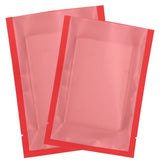 Ravioli Red Matte Plastic SlickSeal™ Bags with Frosted Window