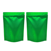 Matte Sea Green Mylar Stand Strong® Bags