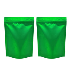 Matte Sea Green Mylar Stand Strong® Bags