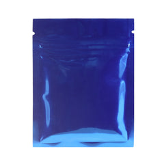 Glossy Lapis Lazuli Blue Metallic Mylar Flat QuickQlick® Bags