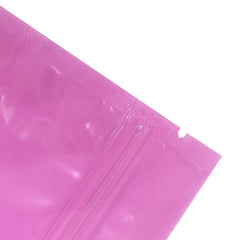 Glossy Fuchsia Purple Plastic Flat QuickQlick® Bags