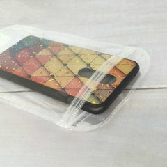 Lucid Clear Plastic Flat QuickQlick® Bags with Rounded Corners and Butterfly Hang Hole