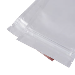 Half Waxed Black Metallic Mylar Flat QuickQlick® Bags