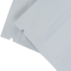Half White Winter Metallic Mylar Flat QuickQlick® Bags