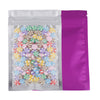 Matte Half Plum Purple Metallic Mylar Flat QuickQlick® Bags - Half Plum Purple