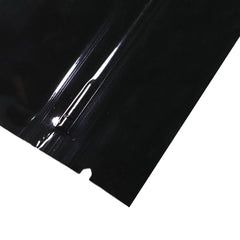 Glossy Half Mirror Black Window Mylar Flat QuickQlick® Bags