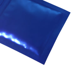 Glossy Half Lapis Lazuli Blue Window Mylar Flat QuickQlick® Bags