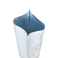 Aluminum Bottle Shaped Leaf Design Open-Bottom Spout Storage Bags