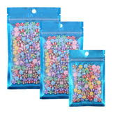 Matte Half Arctic Blue Window Mylar Flat QuickQlick® Bags