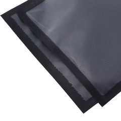 Matte Single-Side Display Flat Zipper Seal Plastic Bags with Hang Hole