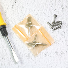 Glossy Sunshine Orange Soft Plastic Storage QuickQlick® Bags