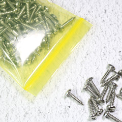 Glossy Lemonade Yellow Soft Plastic Storage QuickQlick® Bags