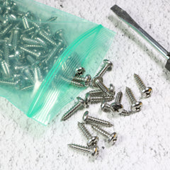 Glossy Arctic Green Soft Plastic Storage QuickQlick® Bags