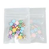 Glossy Half Laminated White Window Display Polyethylene QuickQlick® Bags