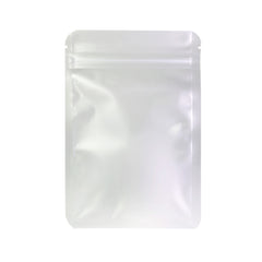 Frosted Translucent Polyethylene Flat Zipper Seal Bags