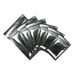 Smooth Glossy Chrome Silver Mylar QuickQlick® Bags