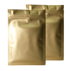 Rustic Matte Golden Brown Mylar Foil Flat QuickQlick® Bags