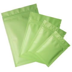 Matte Rustic Carnivorous Green Mylar Foil Flat QuickQlick® Bags