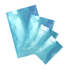Glossy Baby Blue Mylar QuickQlick® Bags