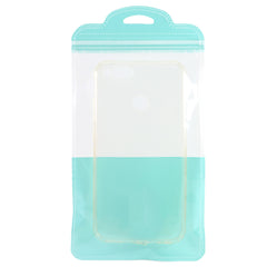 Glossy Teal Green QuickQlick® Bags with Semi Circular Hang Hole