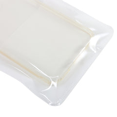 Half Soft White QuickQlick® Bags with Semi Circular Hang Hole