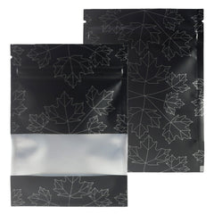 Matte Fallen Leaf Black Aluminum Flat QuickQlick® Bags