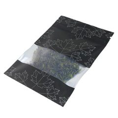Matte Fallen Leaf Black Aluminum Flat QuickQlick® Bags