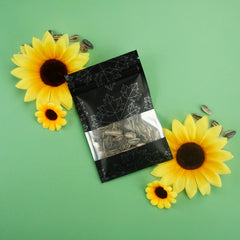 Matte Fallen Leaf Black Aluminum Flat QuickQlick® Bags