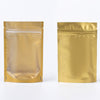 Matte Translucent Plastic Stand Strong® Bags - Duo Gold
