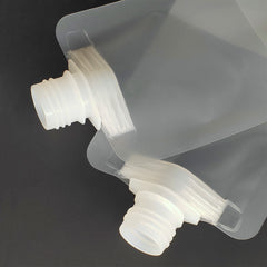 Matte Plastic Stand Pouch with Top Flip Cap Spout