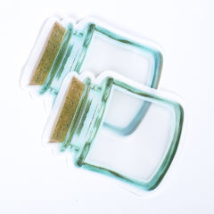 Corky Brown Bottle-Shaped Poly Packaging Bags