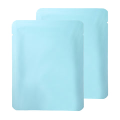 Matte Thistle Blue Aluminum Open Bottom SlickSeal™ Packaging Bag