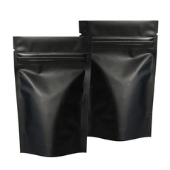 Matte Waxed Black Mylar Stand Strong® Bags