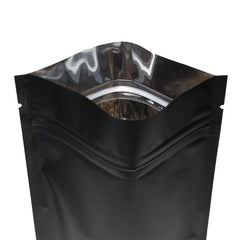 Matte Waxed Black Mylar Stand Strong® Bags