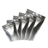 Matte Nickel Silver Mylar Stand Strong® Bags