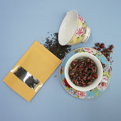 Classic Kraft Brown with Clear Window Stand Strong® Bags