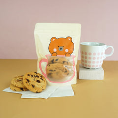 Animal Mug Designed Matte Honey Bear Yellow Stand Strong® Bags