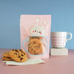Animal Mug Designed Matte Hare Raising Pink Stand Strong® Bags