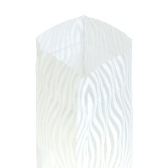 Victorian Clear Flower Designed Stand Strong® Bags