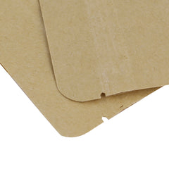 Rounded Corners Kraft with Window Stand Strong® Bags