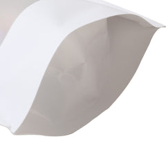 Matte Parchment White Kraft with Translucent Window Stand Strong® Bags